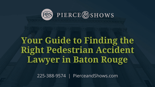 Your guide to finding the right pedestrian accident lawyer